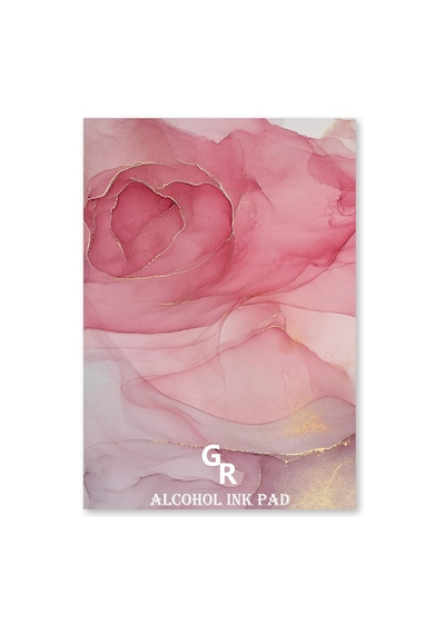 Yupo Paper 10 Yaprak, Alkol Bazlı Mürekkep İçin Ağır Beyaz Kağıt 10 İnç X 7 İnç 250 Gsm