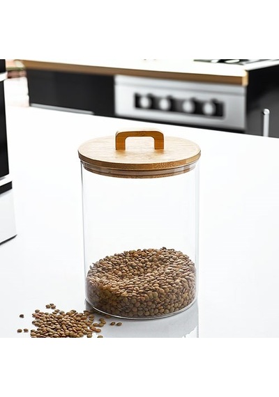 Borosilikat Kavanoz 2500ml Şeffaf