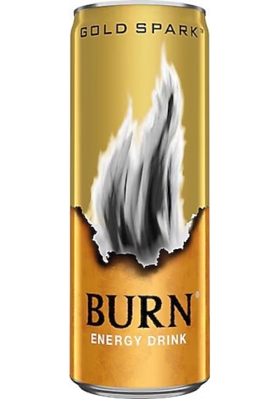 Burn Gold Spark Enerji İçeceği 250 Ml X 12 Adet