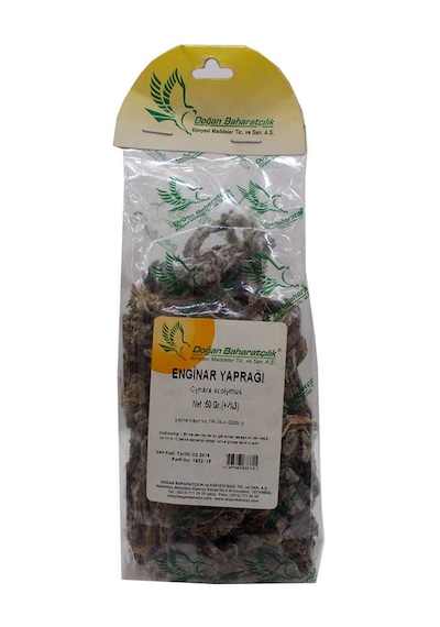 Doğal Enginar Yaprağı 50 Gr Paket