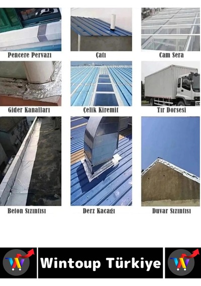 Tamirbandı Suya Neme Küfe Toza Dayanıklı Çok Amaçlı Montaj Onarım Bantı 48 Mm X 10 Metre İkili Set