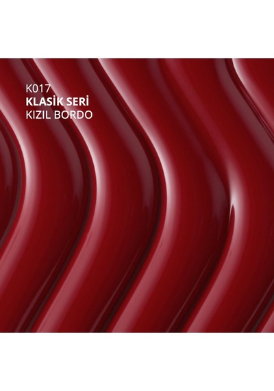 Kalıcı Oje K017, Kızıl Bordo, 10 Ml Diğer