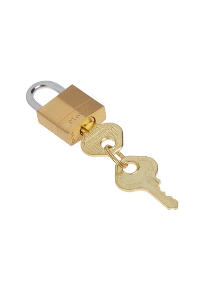 Master Lock Asma Kilit, Masif Pirinç, 1,9 Cm Genişliğinde, 120q