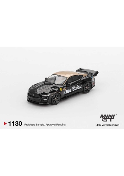 Mini Gt 1/64 1130 Shelby Gt500 Dragon Snake Concept Black / Gold