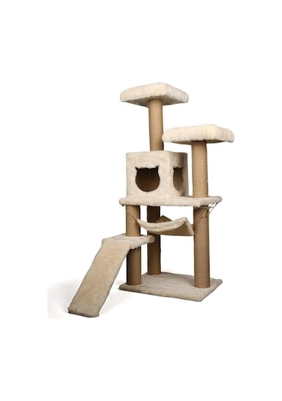 Tr Pet Kedi Tırmalama Kulesi Oyun Evi Platformlu