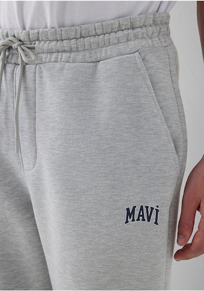Mavi M0010640 Logo Baskılı Erkek Eşofman Altı Gri
