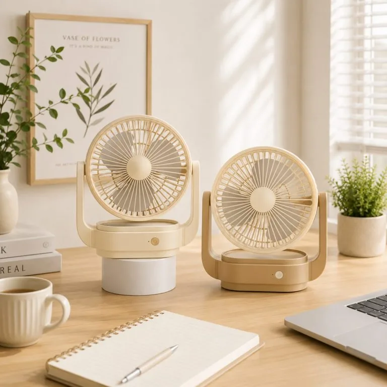 Ayarlanabilir Açılı Usb Masaüstü Mini Fan Sessiz Ve Taşınabilir Kompakt Vantilatör