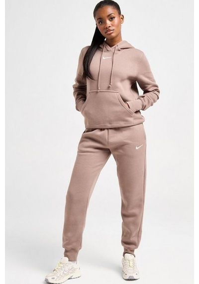 Nike Sportswear Phoenix Fleece Pullover Hoodie Kadın Kapüşonlu Sweatshirt Kahverengi Kahverengi