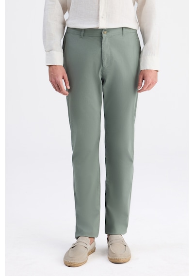 D's Damat Ds Damat Relaxed Fit Pilesiz Yeşil Gabardin Chino Pantolon 6hcc3ı303777m Çok Renkli