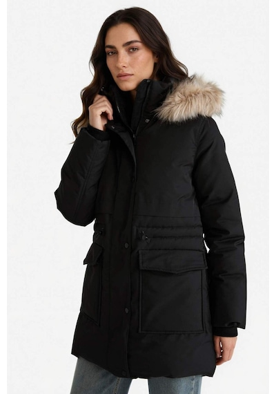 Defacto Su Geçirmez Relax Fit Kapüşonlu Parka F2880ax25wnbk27 Siyah-bk27