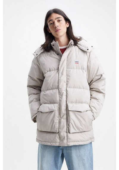 Levi's Fıllmore Mıd Parka 2.0 Nacreous Clouds Açık Gri
