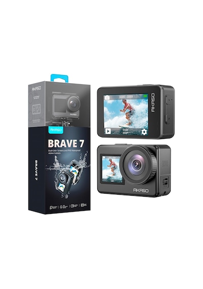 Akaso Brave 7 4k Aksiyon Kamera Ve Süper Aksesuar Seti