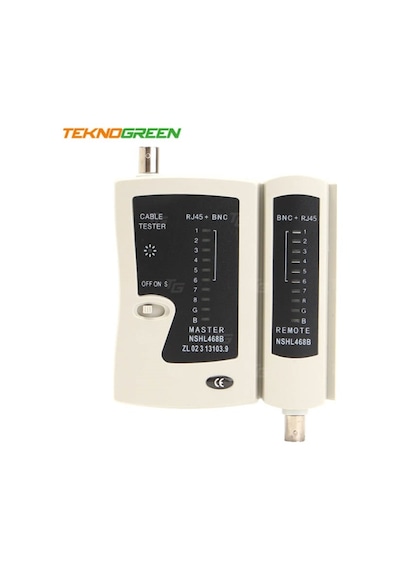 Teknogreen Tt-101 Rj45 / Bnc Kablo Test Cihazı