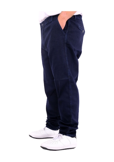 Mode Xl Büyük Beden Erkek Kot Pantolon Yan Cep Chıno 18880 Lacivert Lacivert