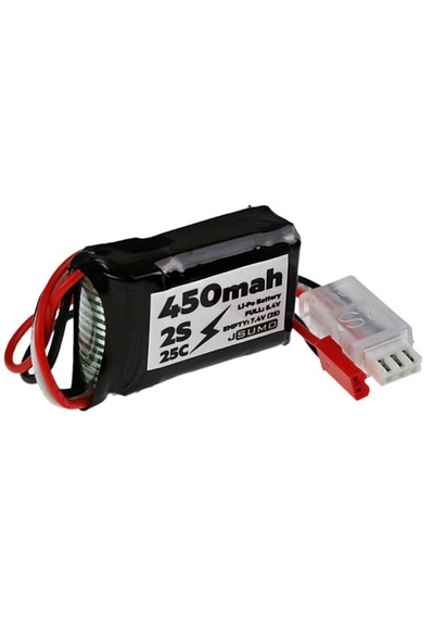 Jsumo 2s 7.4v Lipo Li-po Lityum Polimer Batarya - 450mah 25c