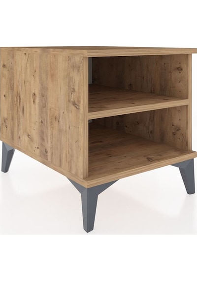 Kronos Komodin Tek Raflı 44x59x48 Çam-çam Çam