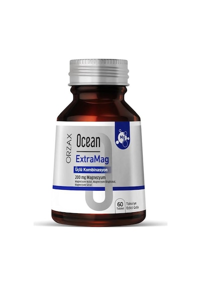 Ocean Yılbaşı Seti: Extramag 60 Tablet + Ocean D3 K2 Damla 20 Ml