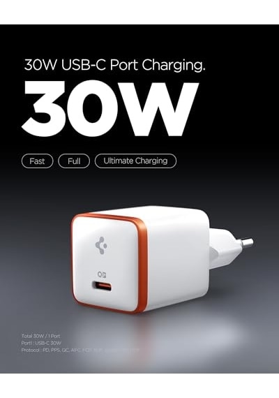 30w Usb-c Ultra Mini Hızlı Şarj Aleti Pps Desteği/ısı Düşürücü Gan Destekli Akım Korumalı Güç Adaptörü İ