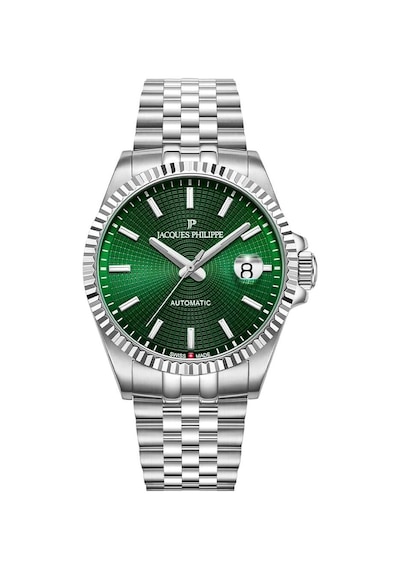 Jacques Philippe Jpags10213x6 Otomatik Erkek Kol Saati Metalik Gri