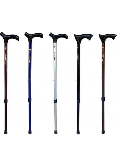 Alüminyum Baston Metal Ayarlı Asa Baston Gri Renk (550809985)