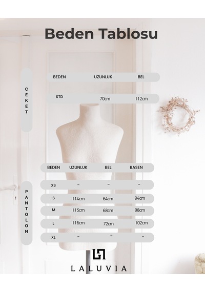 Laluvia Koyu Kahve Gömlek Pantolon Takım - 51311 Kahverengi