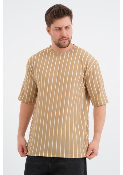 Redline Shift Erkek Oversize Tişört Bej