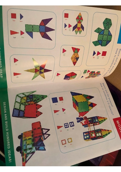 Montessori 3d Manyetik Yapı Taşları Çocuklar İçin Abs Çevre Dostu Mıknatıs Yapı Taşları