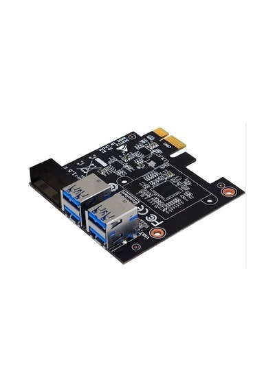 Biostar Pci-E 1X To 4X Usb3.0 Riser Adaptör Dcbtc2 Biostar Pci-E 1X To 4X Usb3.0 Riser Adaptör Dcbtc2