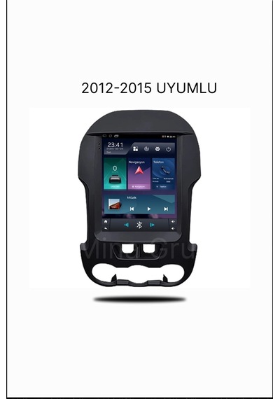 Snp Serisi Ford Ranger Uyumlu 9.7" Tesla Multimedya Android Teyp 2012-2015 4-64 Gb 9.7''