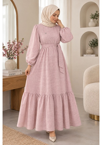 Maşuka Toz Pembe Nada Kumaş Kuşaklı Broş Detaylı Yazlık Bohem Elbise Toz Pembe Toz Pembe Maşuka Toz Pembe Nada Kumaş Kuşaklı Broş Detaylı Yazlık Bohem Elbise Toz Pembe Toz Pembe