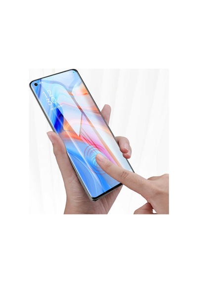 Oppo Reno 4 Pro 4G Zore Polymer Nano Ekran Koruyucu Siyah