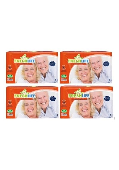 Netkal Freshlife Belbantlı Xlarge Hasta Bezi 4 Paket 120 Adet