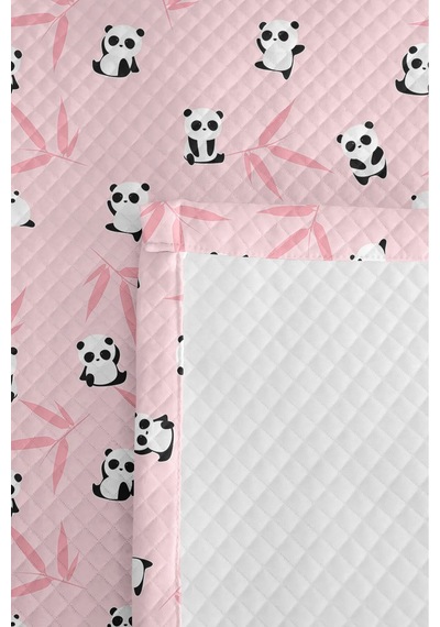 Evimde Bambaşka Pembe Panda Kız Çocuk Pike Takımı-sevimli Bambulu Siyah Beyaz Bebek Odası Yatak Örtüsü-160x220 CM Evimde Bambaşka Pembe Panda Kız Çocuk Pike Takımı-sevimli Bambulu Siyah Beyaz Bebek Odası Yatak Örtüsü-160x220 CM