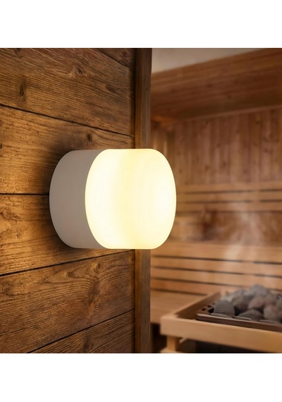 Banyo Ve Sauna Lambası, Beyaz. Ip54