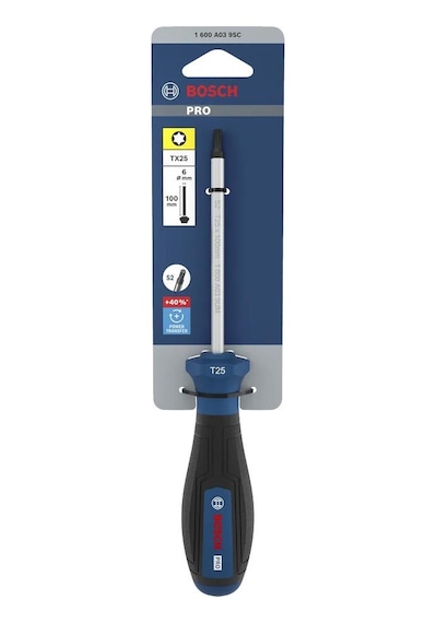 Bosch Pro Tx25x100 Mm Torx Tornavida V2 1600a039sc