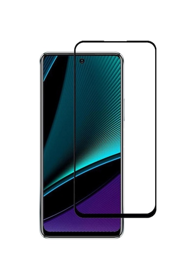 Forzacase Infinix Note 11 Pro İle Uyumlu Çerçeveli Tam Kaplayan Temperli Ekran Koruyucu - Fc003