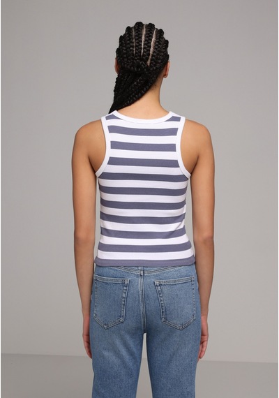 Colin's Colins Slim Fit Kadın Mavi Atlet Cl1074824 Q1.v2 Lıv Mavi