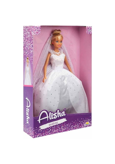 3381 Sun-rst-sıs-gelinlikli Manken Bebek Alisha 29 Cm - Sunman Standart
