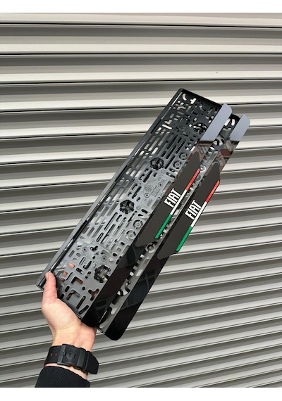 Vipplaka Fiat Uyumlu Ortası Mat Plakalık