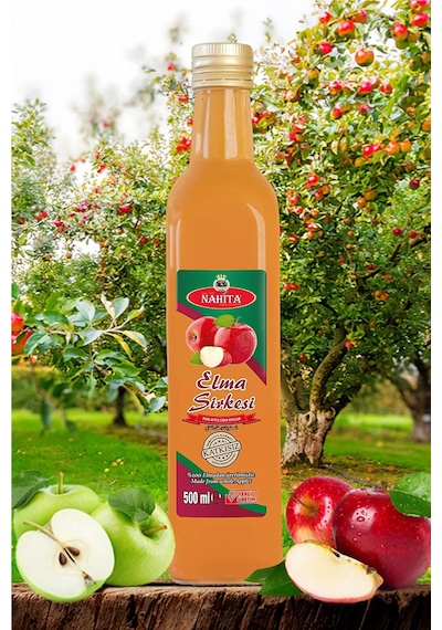 Elma Sirkesi % 100 Doğal Katkısız 500 Ml
