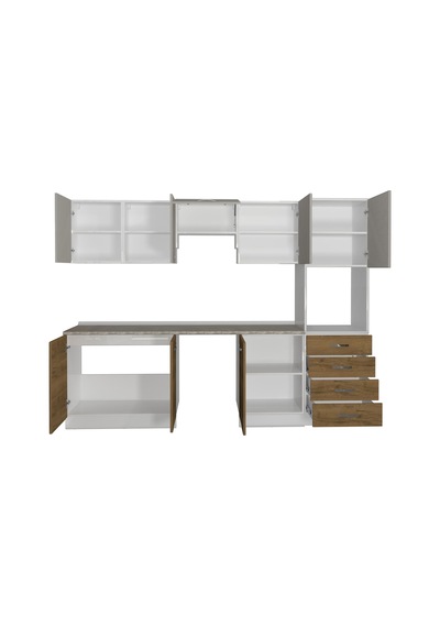 Decoraktiv Elite 280q Ankastre Boy Dolaplı Mdf Hazır Mutfak Dolabı - Tezgah Dahil - Pera - Kumtaşı Çok Renkli Decoraktiv Elite 280q Ankastre Boy Dolaplı Mdf Hazır Mutfak Dolabı - Tezgah Dahil - Pera - Kumtaşı Çok Renkli