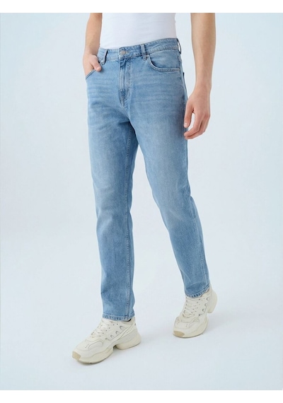 Straight Straight Fit Erkek Pantolon Denim