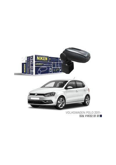 Niken Vw Polo 2011- Araca Özel Kol Dayama Siyah