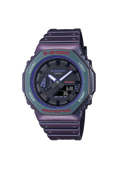 Casio G-shock Ga-2100ah-6adr Kol Saati Mor