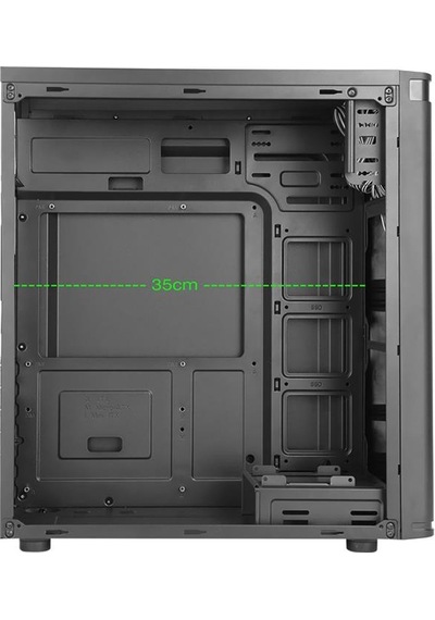 Frısby Fc-2910b 300w 1x120mm Fan Usb 2.0 Midi Tower Siyah Kasa