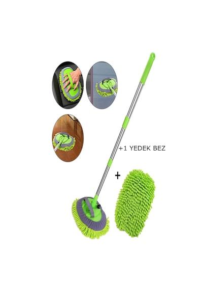Çok Fonksiyonlu 2 In 1 Mikrofiber Araba Yıkama Fırçası