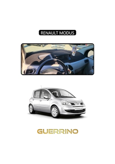 Renault Modustorpido Koruma Halısı Siyah Kenar