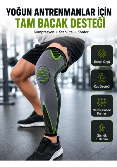 Tam Boy Diz Destekliği Gün Boyu Konfor Ve Destek Diğer