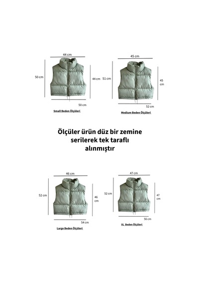 Feg Store Kadın Mint Yeşili Crop Dik Yaka Fermuarlı Belden Lastikli Ayarlanabilir Şişme Yelek Yeşil Feg Store Kadın Mint Yeşili Crop Dik Yaka Fermuarlı Belden Lastikli Ayarlanabilir Şişme Yelek Yeşil