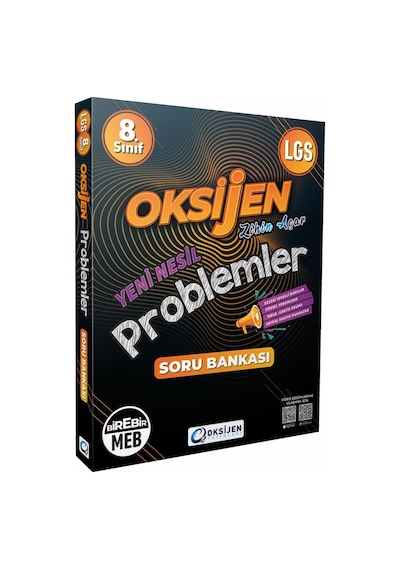 Oksijen Yayınları 8. Sınıf Problemler Soru Bankası